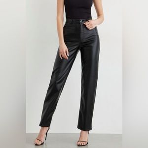 Dynamite Gisele Faux Leather Pants